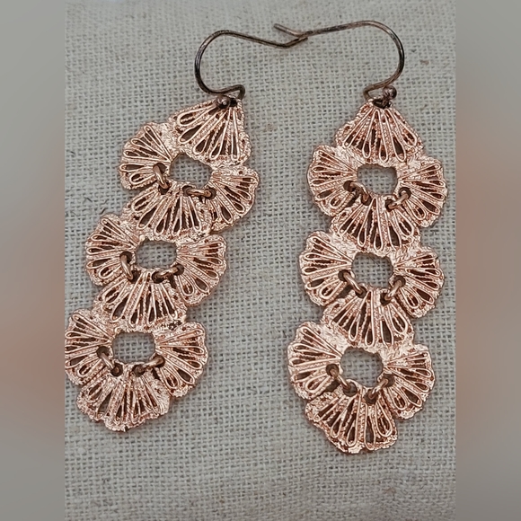 Stella & Dot Geneve Linear Earrings - Picture 5 of 5